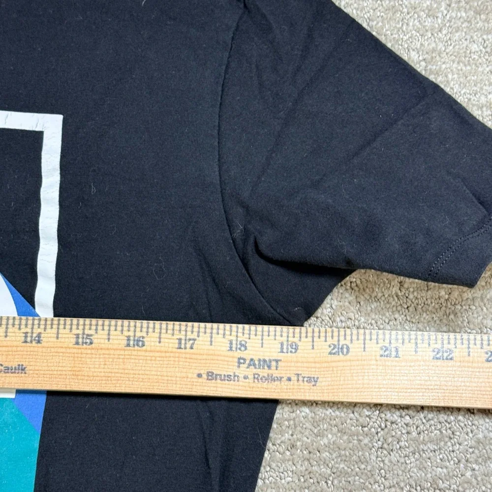 The North Face Mens T-Shirt‎ Graphic Box Logo Small Black 100% Cotton AXAU238